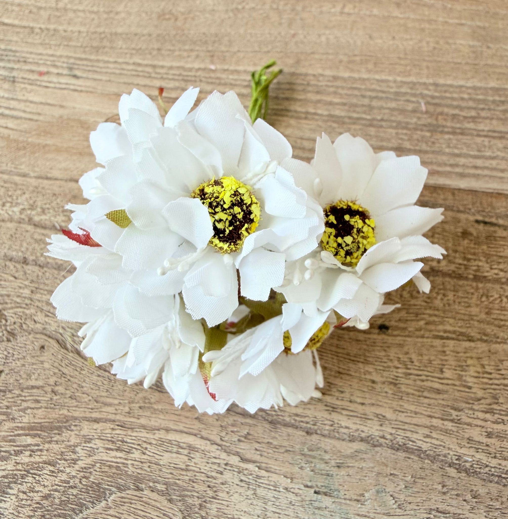 Flor flamenca ramillete margaritas