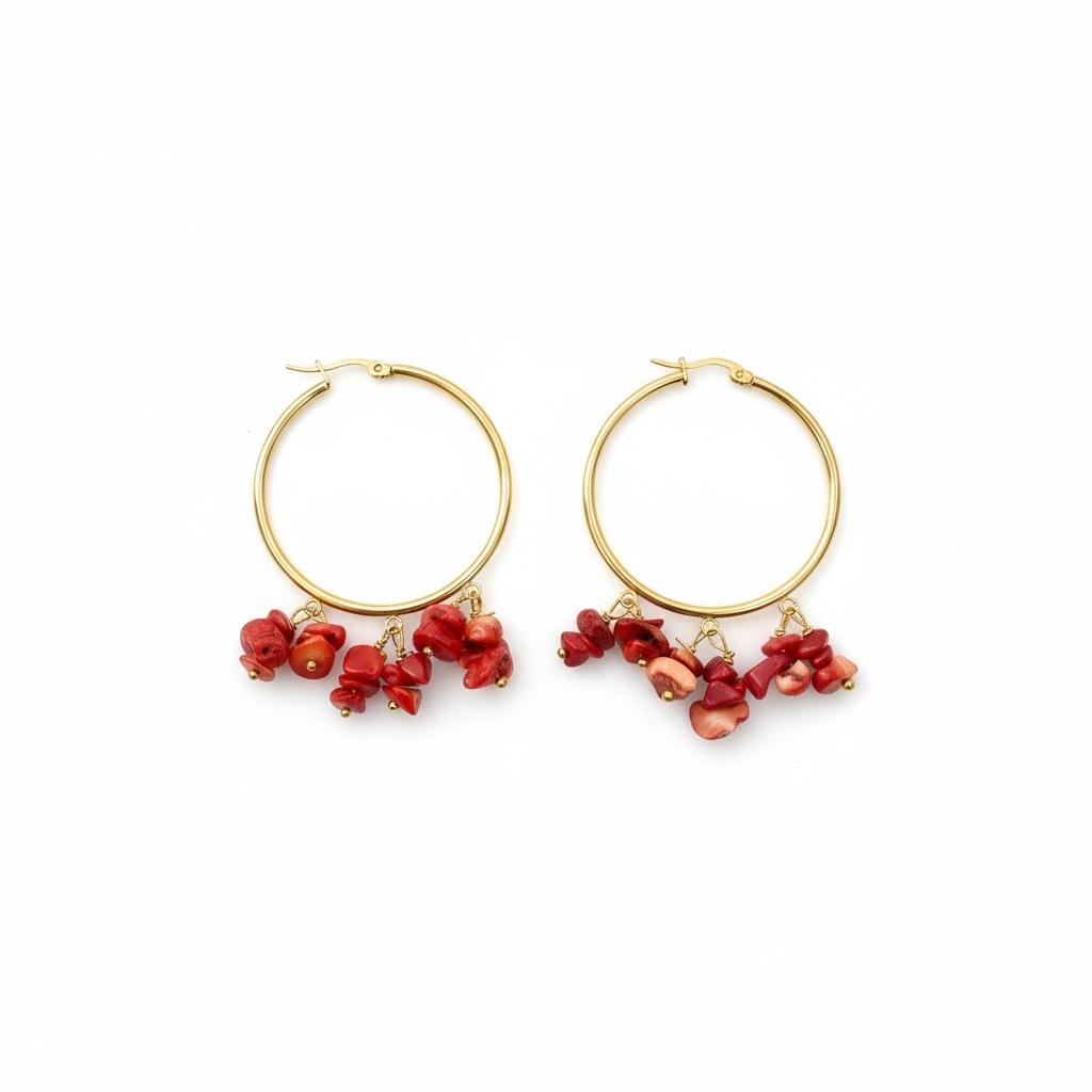 Pendientes flamenca