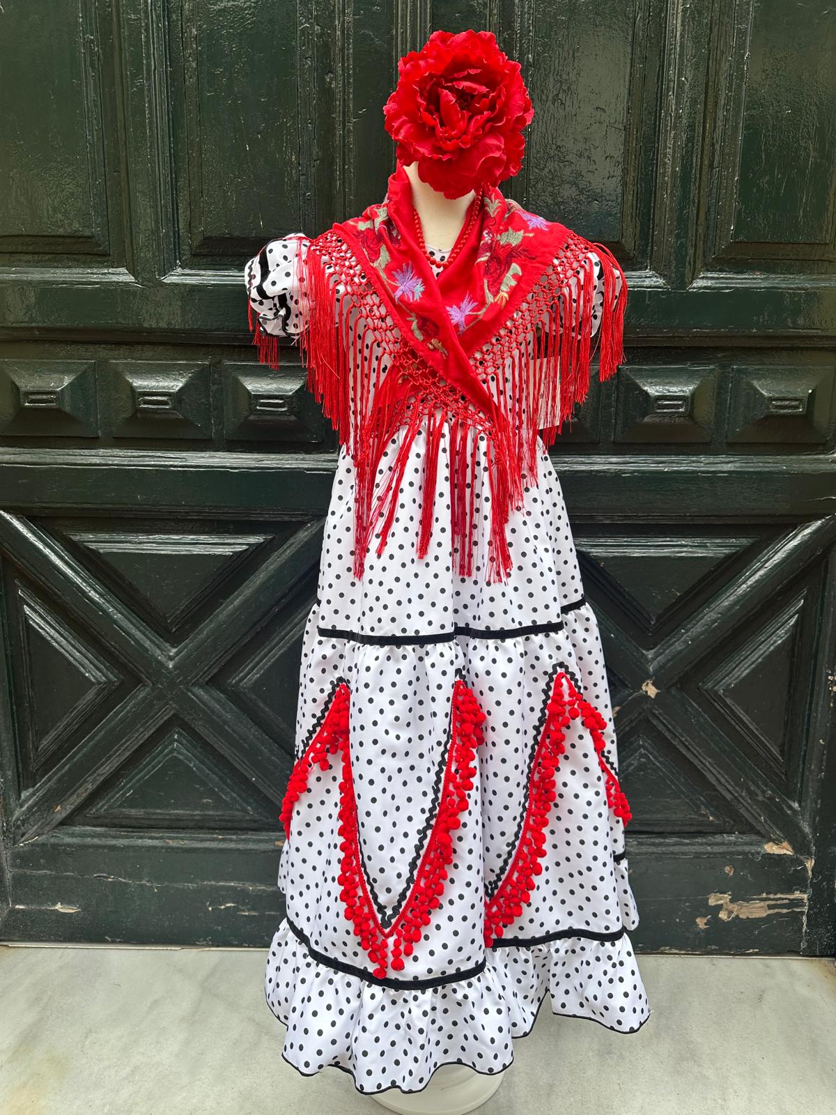 Traje flamenca Cristina niña