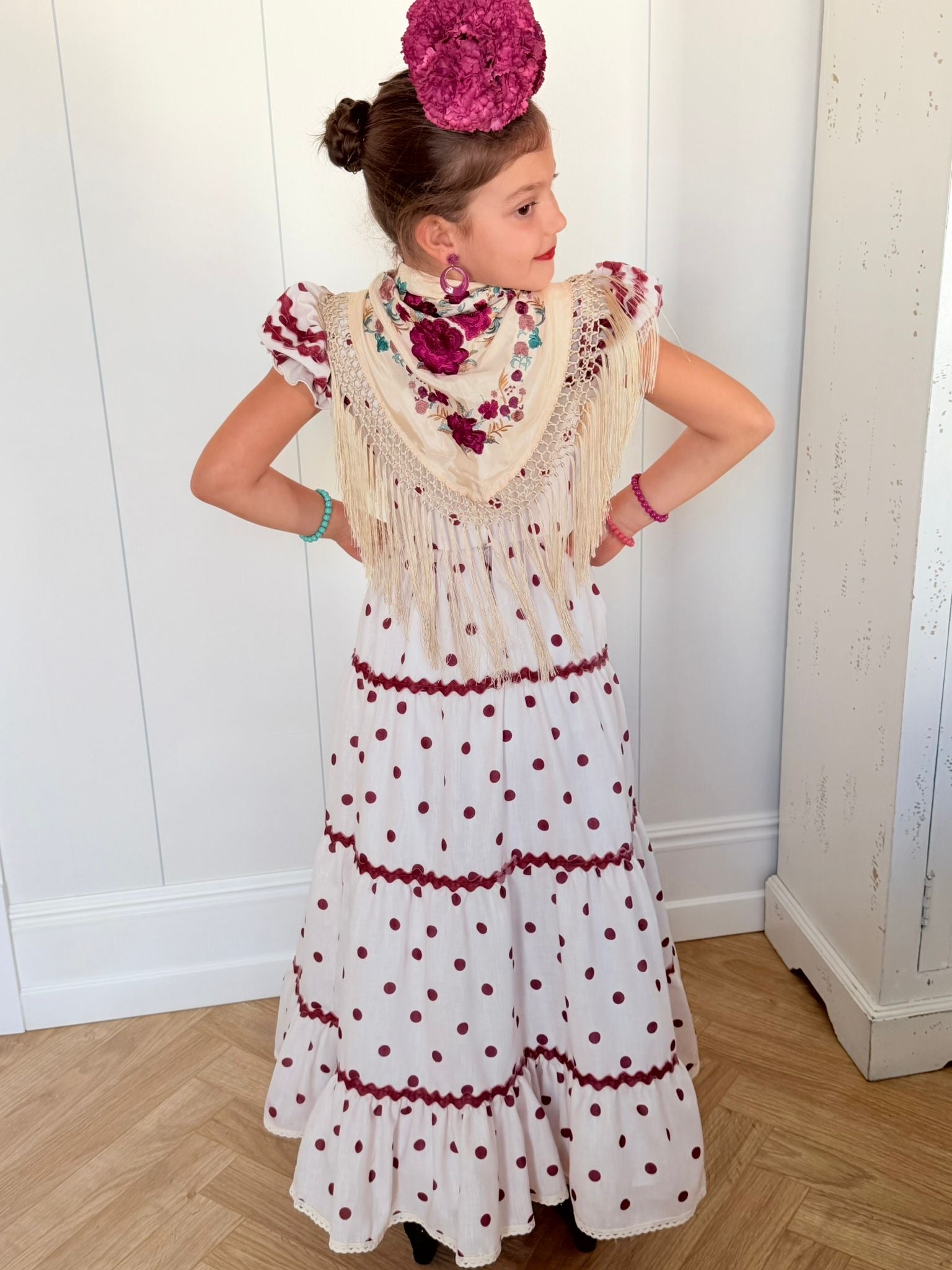 Traje flamenca Canastero lino