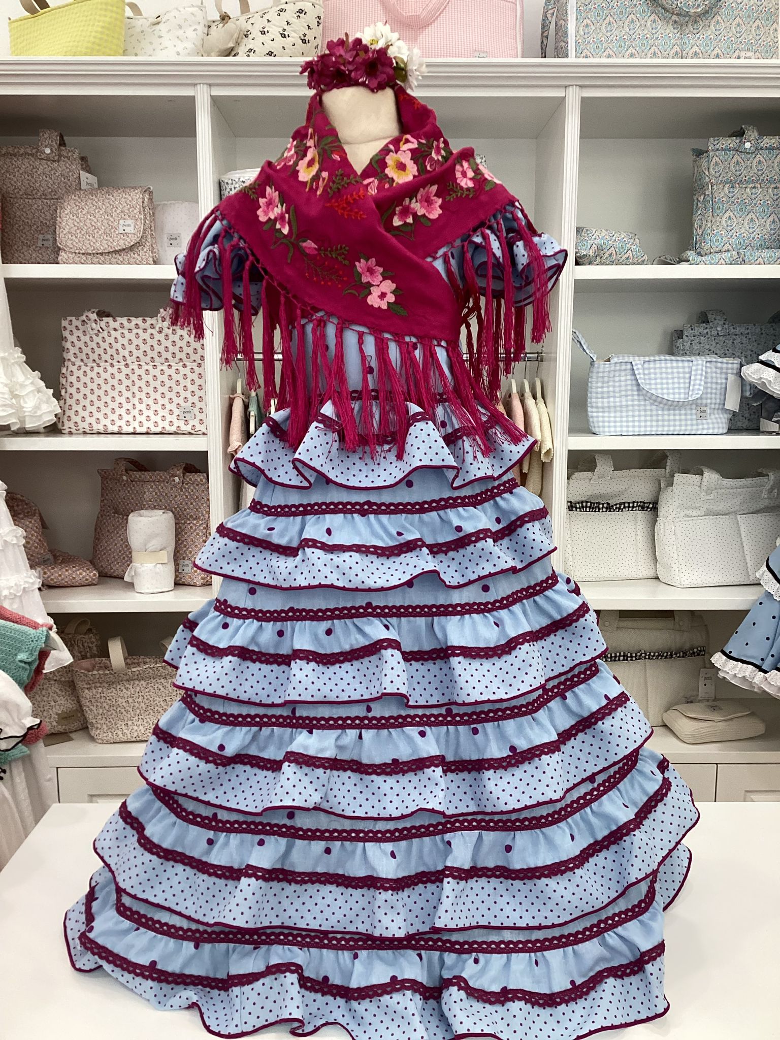 Traje flamenca Anita