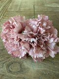 Flor flamenca clavelón maquillaje