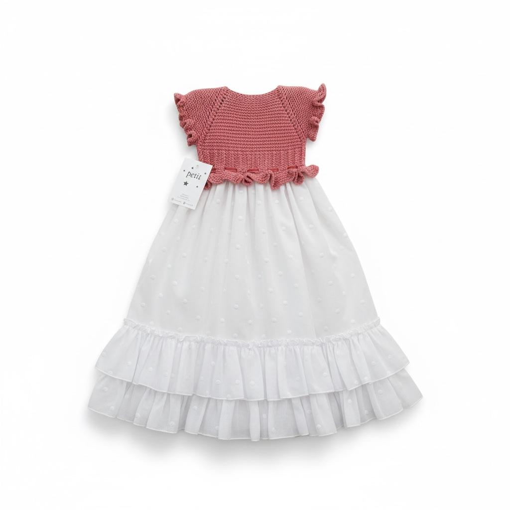 Traje flamenca de punto bebé