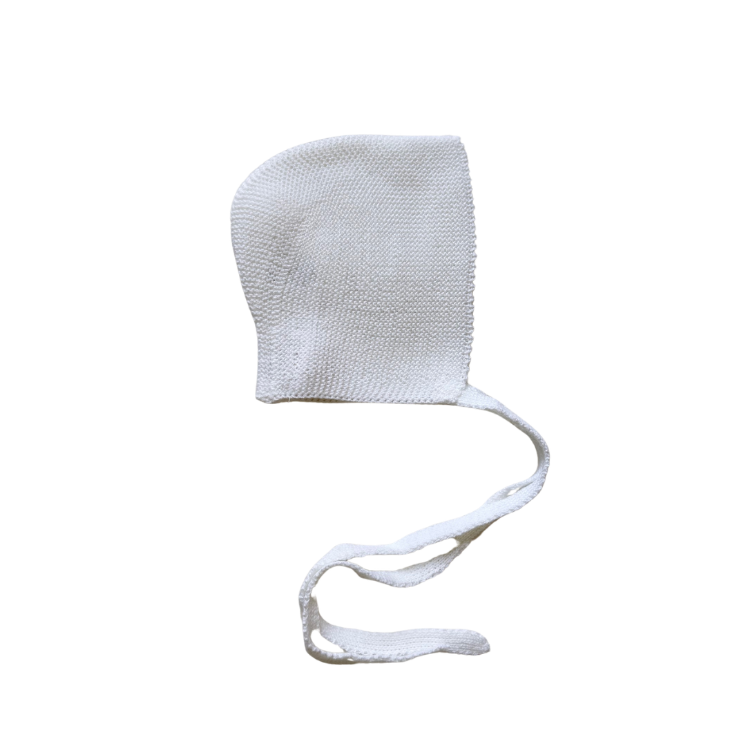 Capota punto algodón blanco