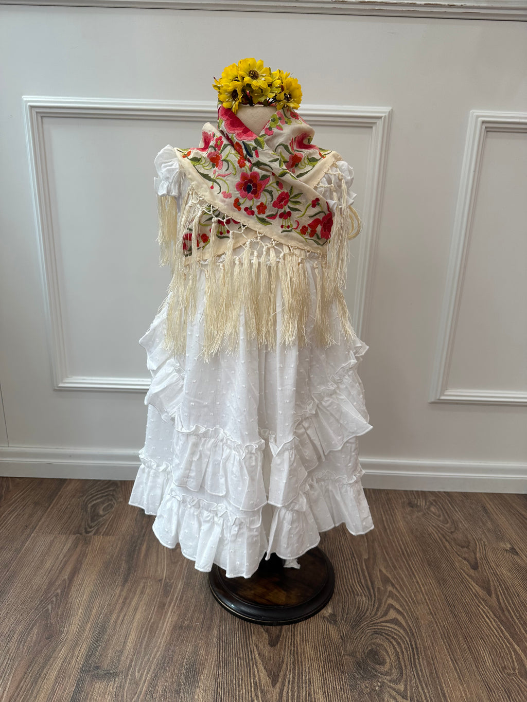 Traje de flamenca bebé