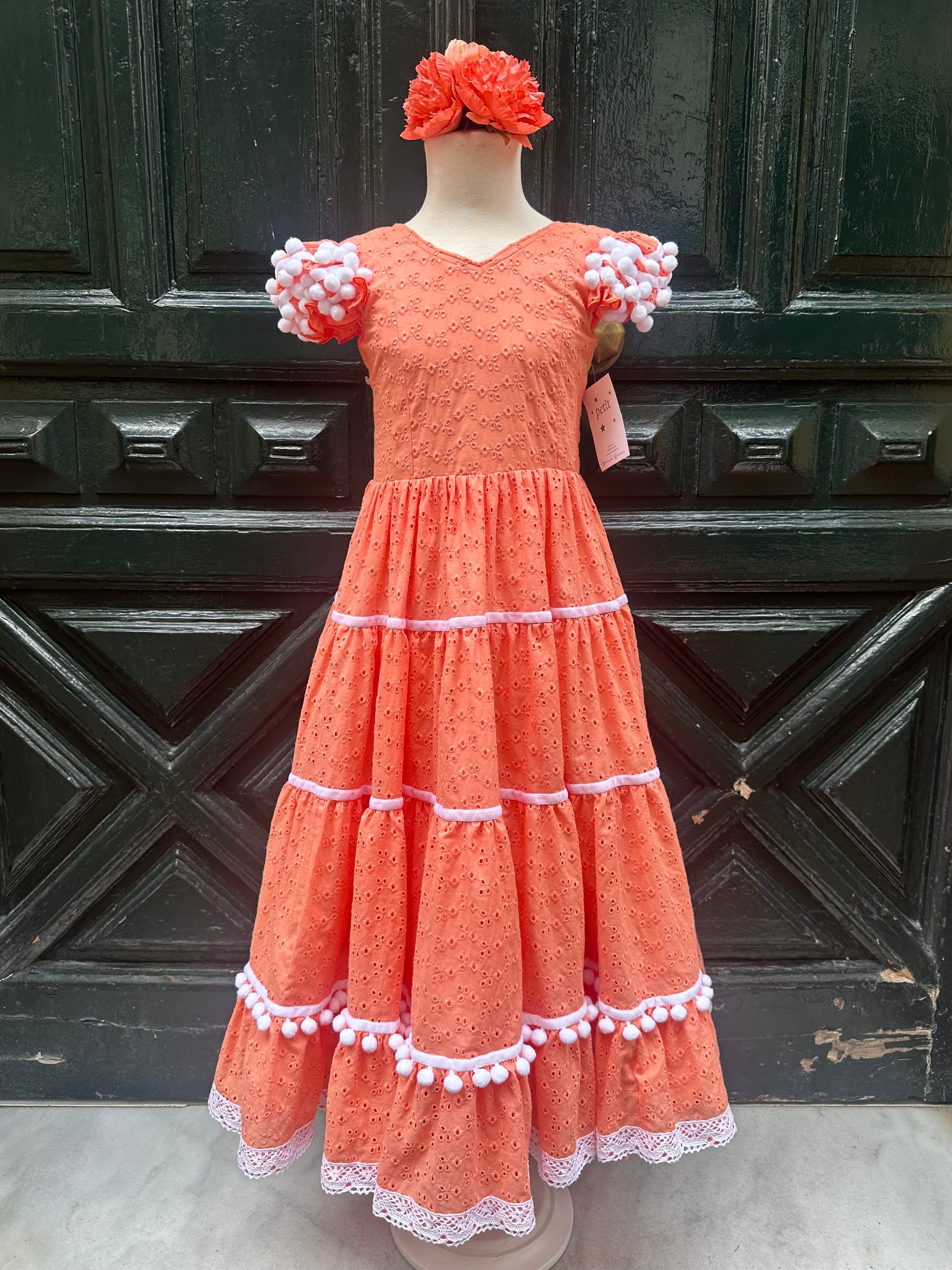 Traje flamenca canastero niña