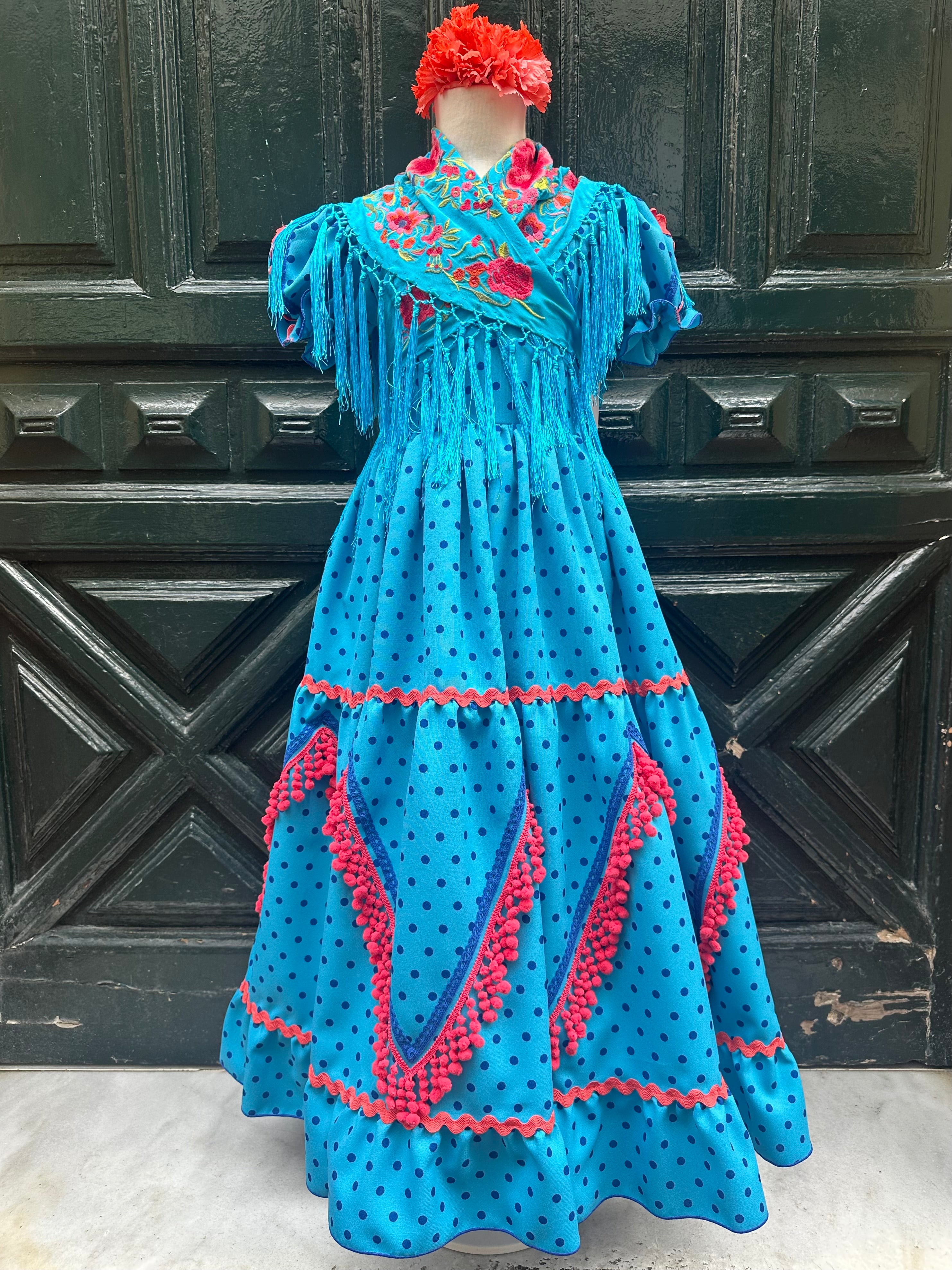 Traje flamenca Cristina niña
