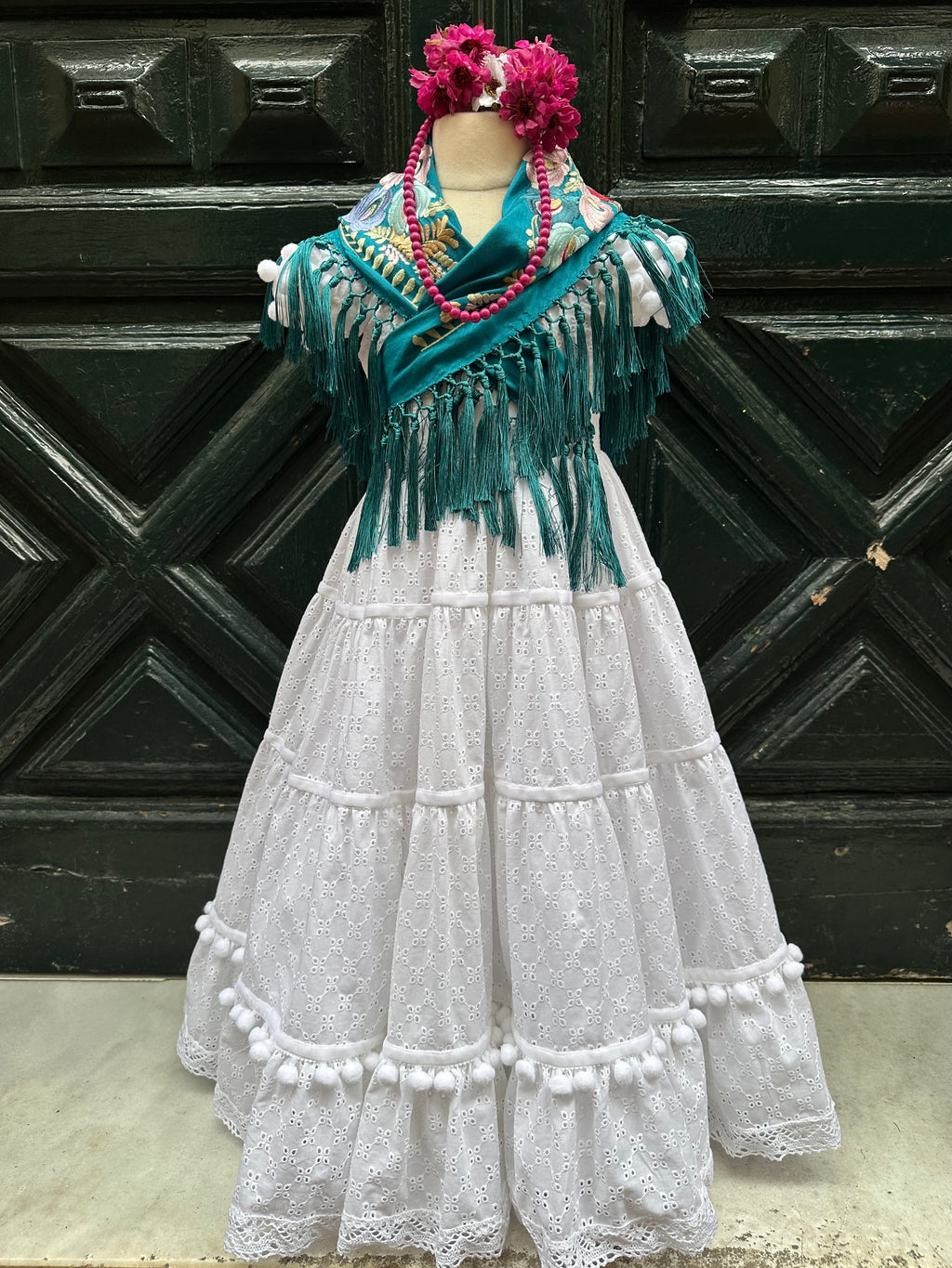 Traje flamenca canastero niña