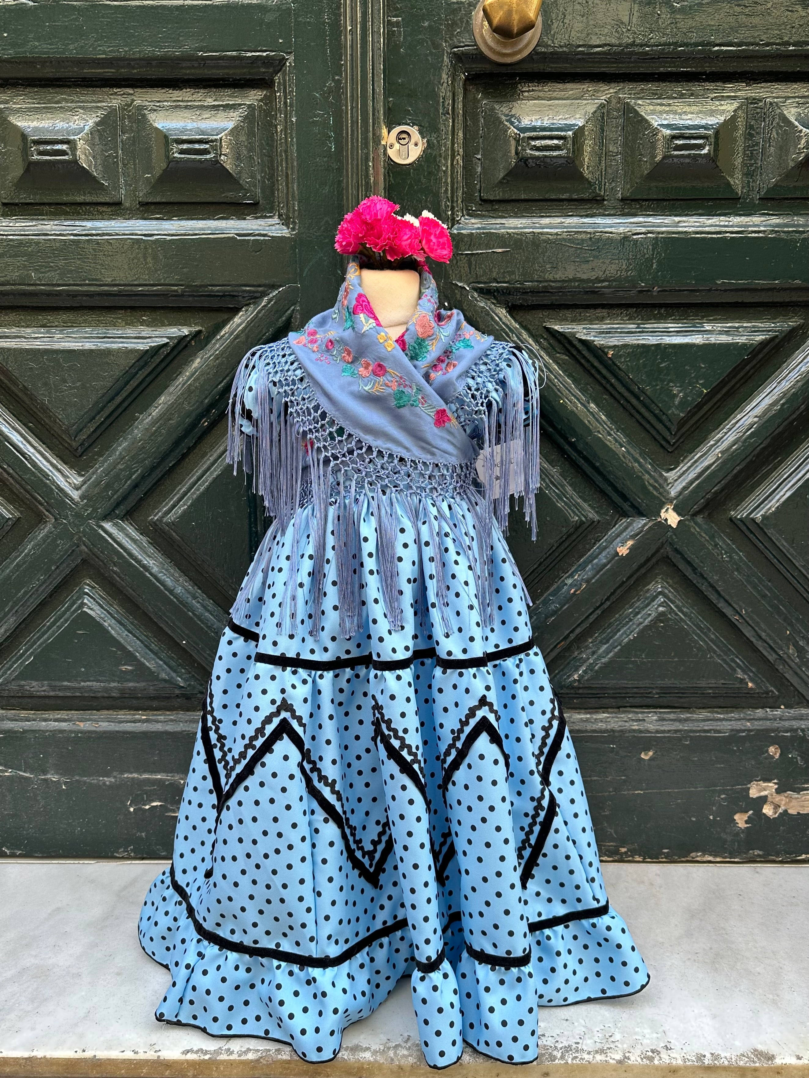 Traje flamenca Cristina niña