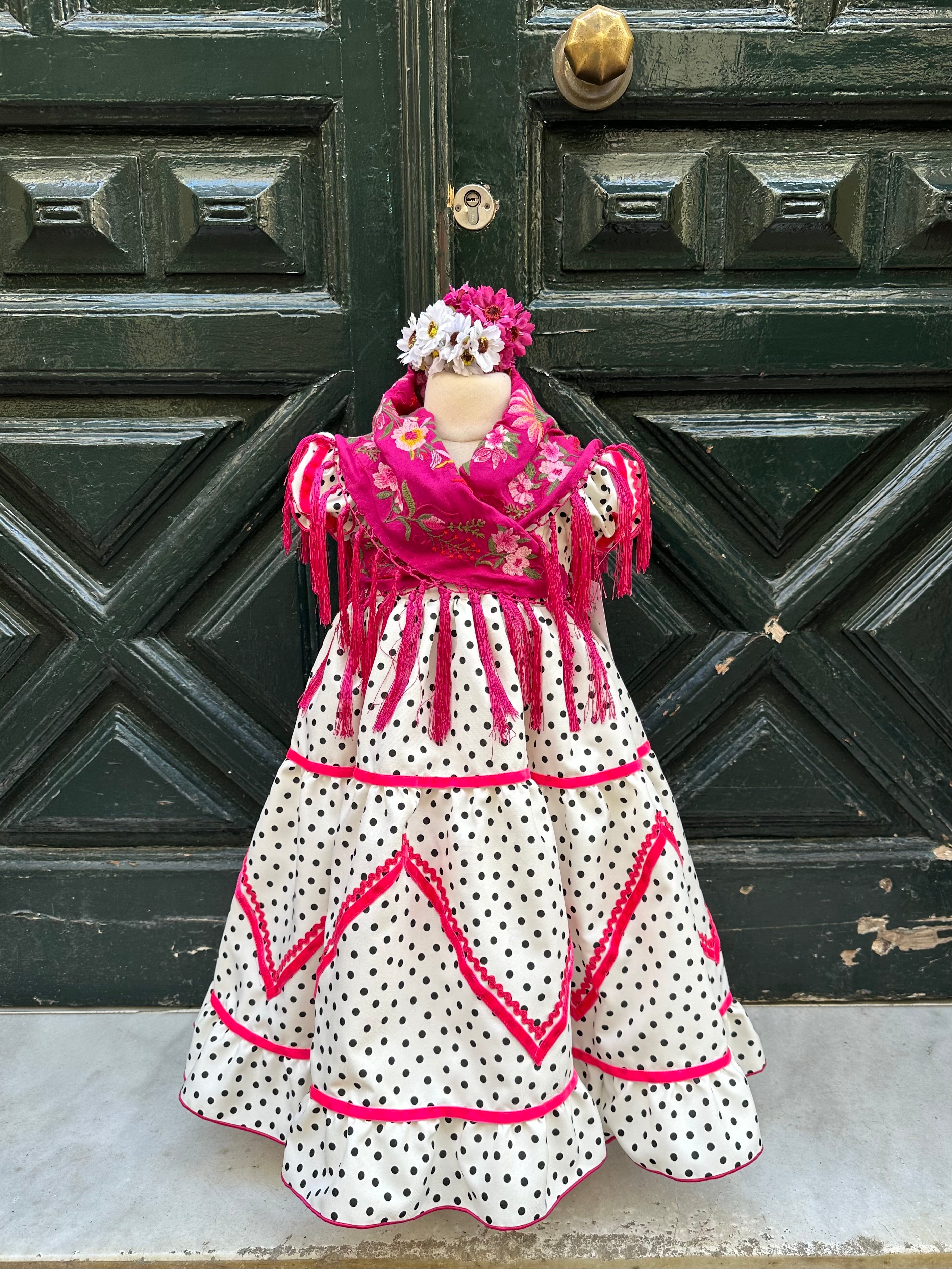 Traje flamenca Cristina niña