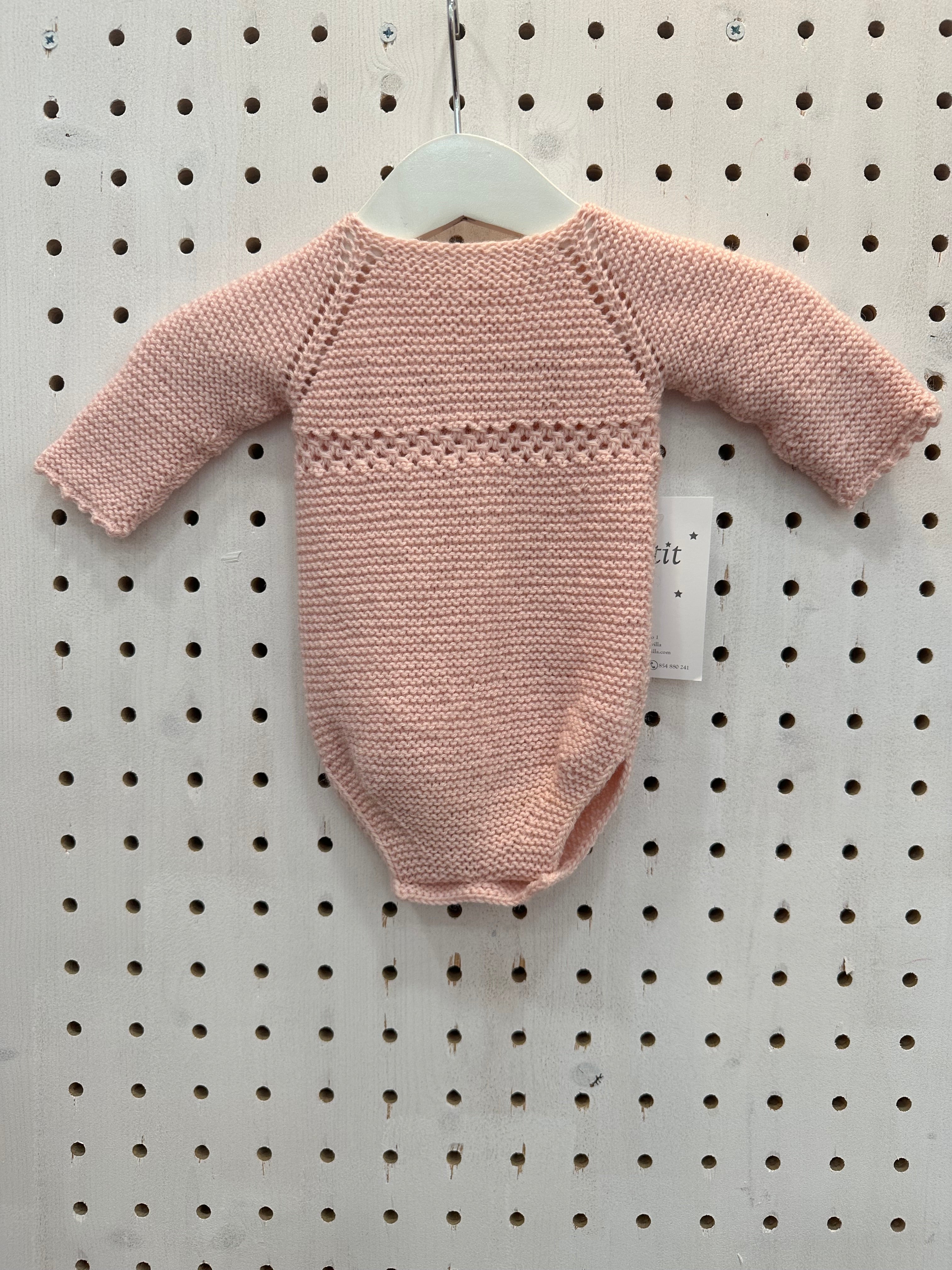 Pelele punto primera puesta