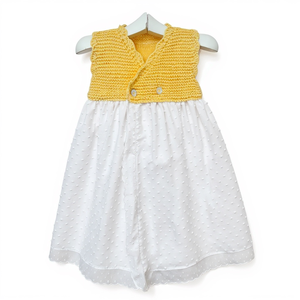 faldón de punto primera puesta