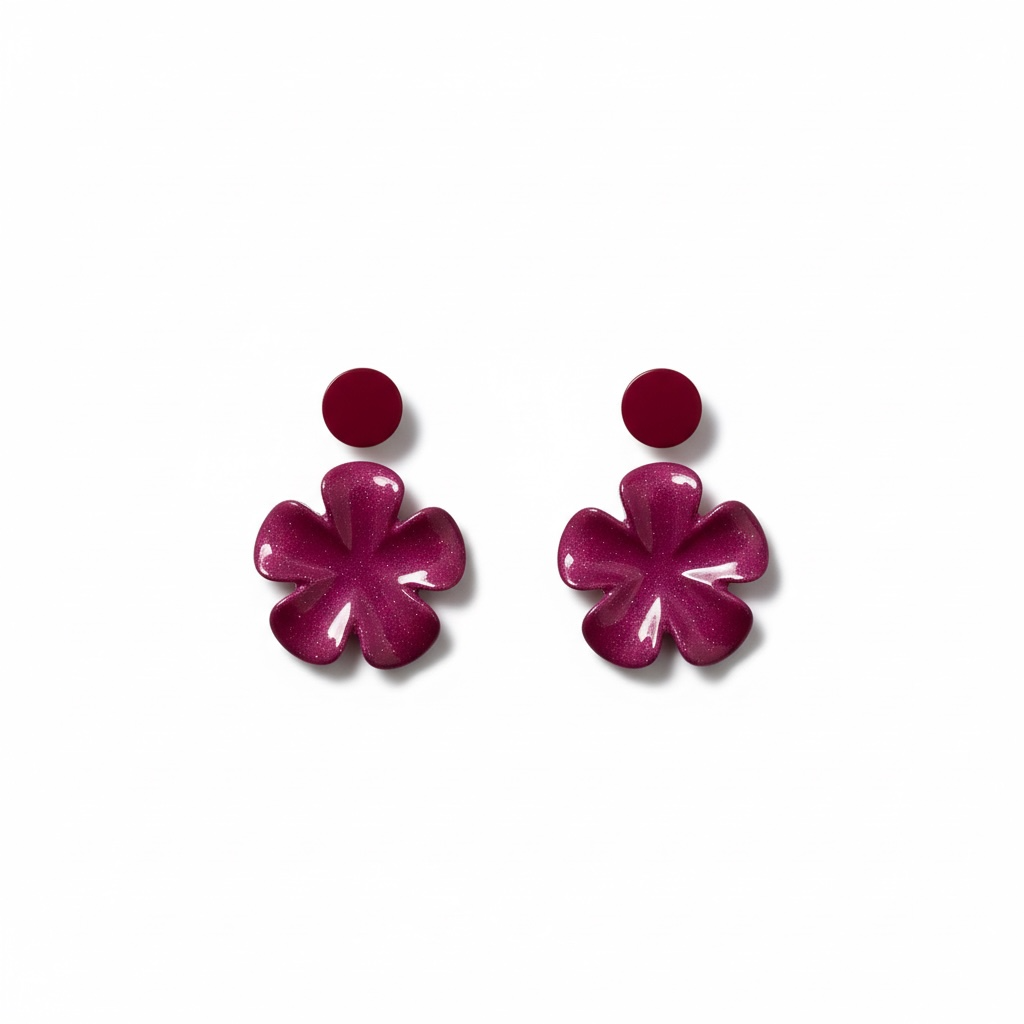 Pendientes Flor