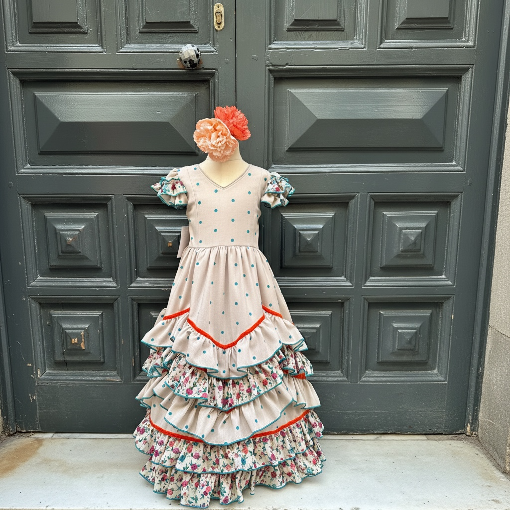 Traje de flamenca Charito