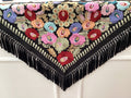 Mantón señora Telma color negro
